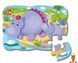 Мамалюк - Дитячі магнітні пазли Бегемотики А5 12 елементів Vladi Toys Vladi Toys RT2-VT3205-76 фото 1