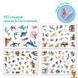 Мамалюк - Учебный постер с наклейками Животные мира XXL 100 стикеров DoDo Toys DoDo Toys RT2-300900 фото 4