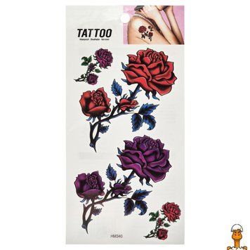 Мамалюк - Тимчасове татуювання троянди Bambi Bambi RT2-1020-HM340