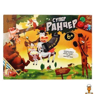 Мамалюк - Настільна гра Супер Ранчер українською мовою Danko Toys Danko Toys RT2-G-SR-01-01U