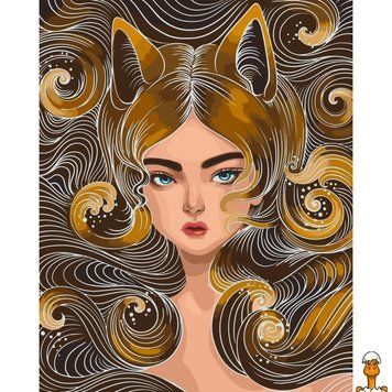 Мамалюк - Картина за номерами Загадкова лисичка 40х50 см Art Craft Art Craft RT2-10101-AC