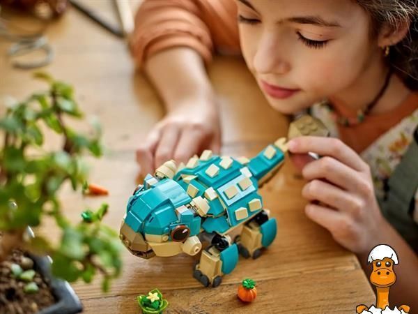 Мамалюк - Конструктор LEGO Jurassic World Малыш Бампи Анкилозавр 358 деталей (76962) LEGO A4-76962