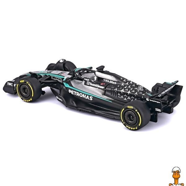 Мамалюк - Колекційна автомодель Mercedes-AMG F1 W16 2025 1:64 масштаб Bburago Bburago RT2-18-58002