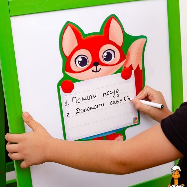Мамалюк - Магнітна дошка Лиса з маркером для дітей Vladi Toys Vladi Toys RT2-VT3601-21