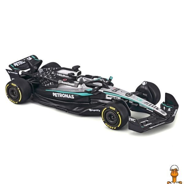 Мамалюк - Колекційна автомодель Mercedes-AMG F1 W16 2025 1:64 масштаб Bburago Bburago RT2-18-58002