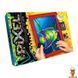 Набір для творчості мозаїка Піксель Риба з рамкою 21х29,7 см Danko Toys