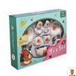 Дитячий набір посуду Tea set 868-E6-4 порцеляна 17 предметів Bambi