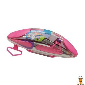 Мамалюк - Циркуль пластиковий рожевий Bambi Bambi RT2-203-PINK