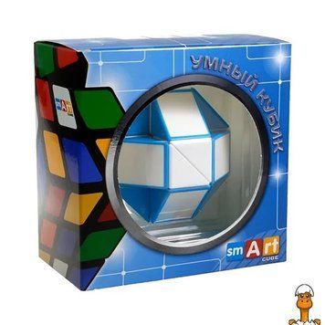 Мамалюк - Змійка Рубіка біло-блакитна у коробці Smart Cube Smart Cube RT2-SCT401