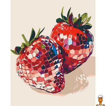 Мамалюк - Картина по номерам клубничное искушение 40х50 см Art Craft Art Craft RT2-12029-AC