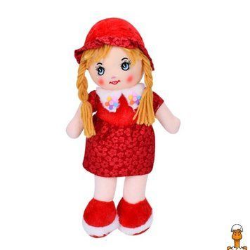 Мамалюк - Детская игровая кукла мягконабивная 38 см с петелькой Bambi Bambi RT2-FG240408152A-1-RED