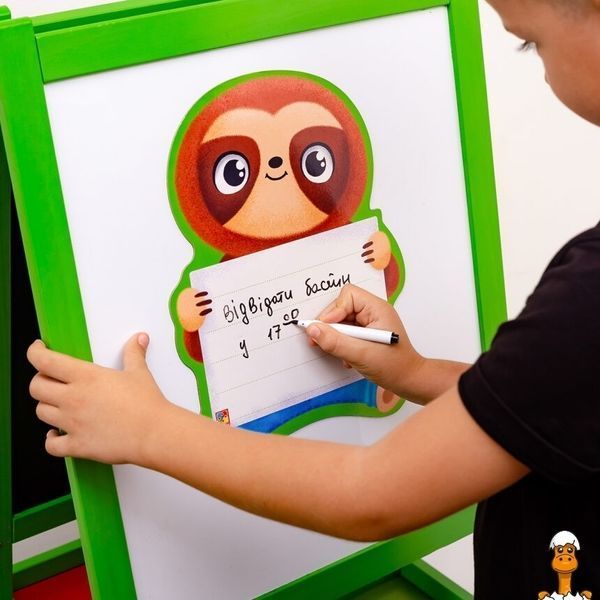 Мамалюк - Магнитная доска с маркером для детей Ленивец Vladi Toys Vladi Toys RT2-VT3601-22