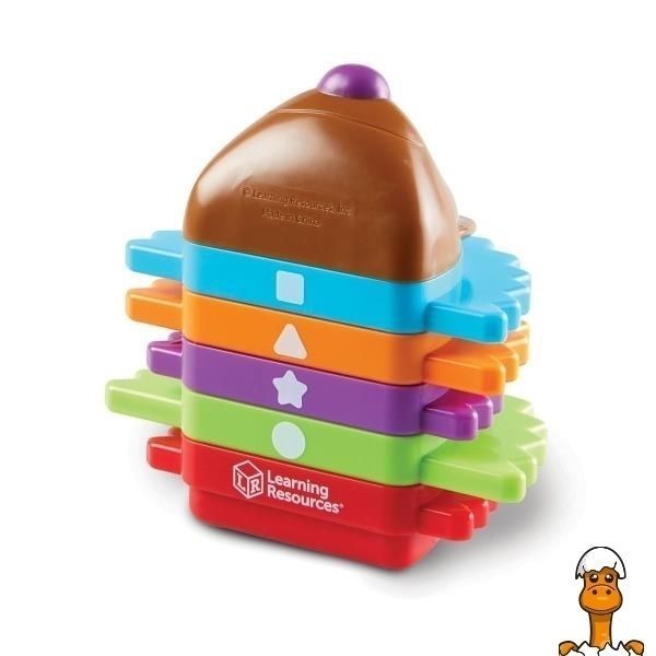 Мамалюк - Пірамідка Learning Resources Кольоровий їжачок (LER9105) Learning Resources A4-LER9105