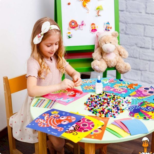 Мамалюк - Набір для творчості сова 9 картинок Vladi Toys Vladi Toys RT2-VT4433-08