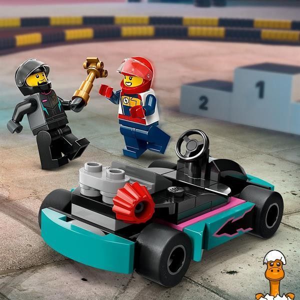 Мамалюк - Конструктор LEGO City Картинг і гонщики 99 деталей (60400) LEGO A4-60400