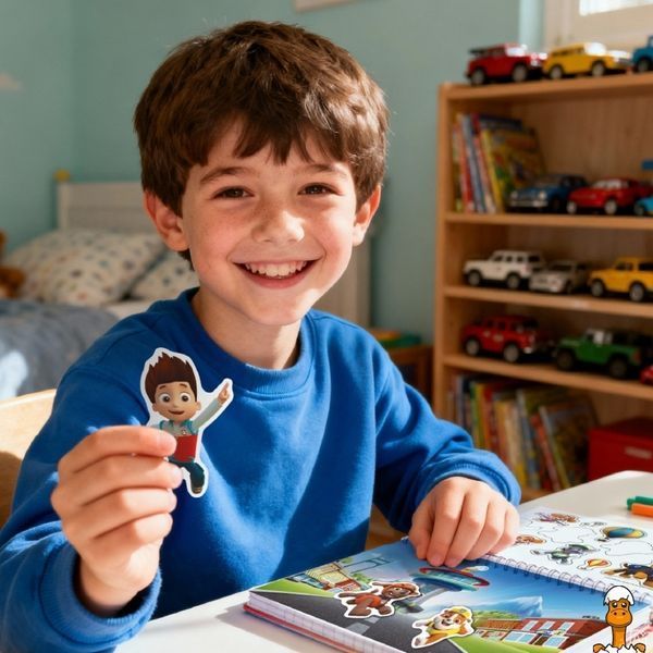 Мамалюк - Набор стикеров на пружине Paw Patrol 200750 8 листов многоразовых стикеров DoDo Toys DoDo Toys RT2-200750