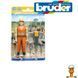 Мамалюк - Фигурка Bruder Строитель 11 см с аксессуарами (60020) Bruder A4-60020 фото 2