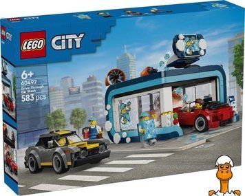 Мамалюк - Конструктор LEGO&reg; City Тунельна автомийка - Набір для складання 583 деталі (60497) LEGO A4-60497