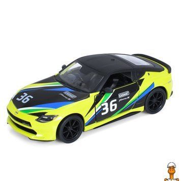 Мамалюк - Машинка інерційна 2023 Nissan Fairlady Z KT5443WF(Yellow) 1:36 12 см відчиняються двері Kinsmart Kinsmart RT2-KT5443WF-YELLOW