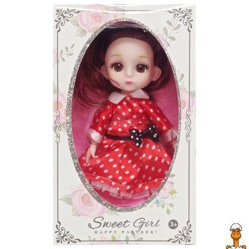 Мамалюк - Дитяча лялька Fashion Sweet Girl червона Bambi Bambi RT2-3396-144-RED