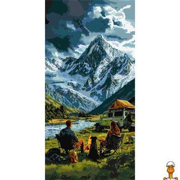 Мамалюк - Картина по номерам Путешествие мечты LW5174 40х80 см Origami Origami RT2-LW5174