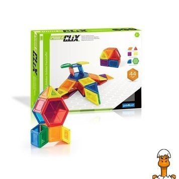 Мамалюк - Магнитный конструктор Guidecraft PowerClix Solids 44 детали (G9421) Guidecraft A4-G9421