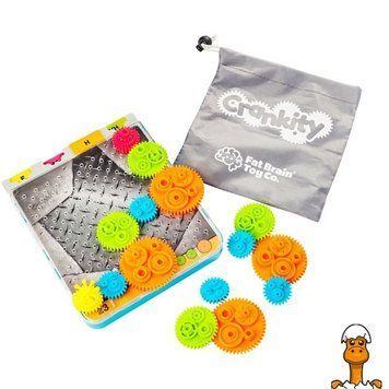 Мамалюк - Игра-головоломка Fat Brain Toys Crankity Разноцветные шестерёнки (FA140-1) Fat Brain Toys A4-FA140-1