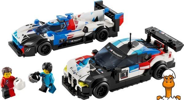 Мамалюк - Конструктор LEGO Speed Champions Гоночные автомобили BMW M4 GT3 и BMW M Hybrid V8 676 деталей (76922) LEGO A4-76922