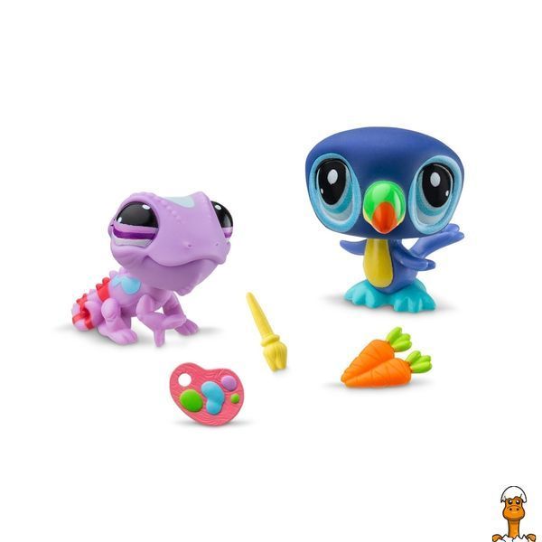 Мамалюк - Игровой набор Друзья по искусству с аксессуарами и 2 фигурками Littlest Pet Shop Littlest Pet Shop RT2-00507