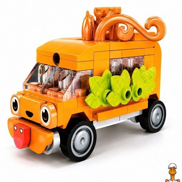 Мамалюк - Детский конструктор Deer Bus BB121E-F серии Animal Bus 105 деталей Bambi Bambi RT2-BB121E-F
