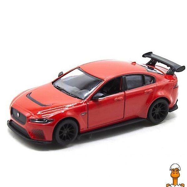 Мамалюк - Інерційна машинка Jaguar XE SV Project 8 масштаб 1:36 червона Kinsmart Kinsmart RT2-KT5416W-RED