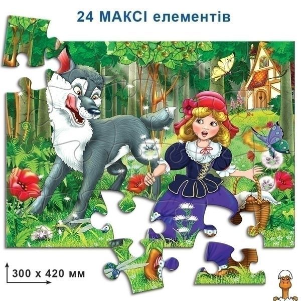 Мамалюк - Детские пазлы Красная Шапочка 24 элемента Энергия Плюс Энергия Плюс RT2-82142