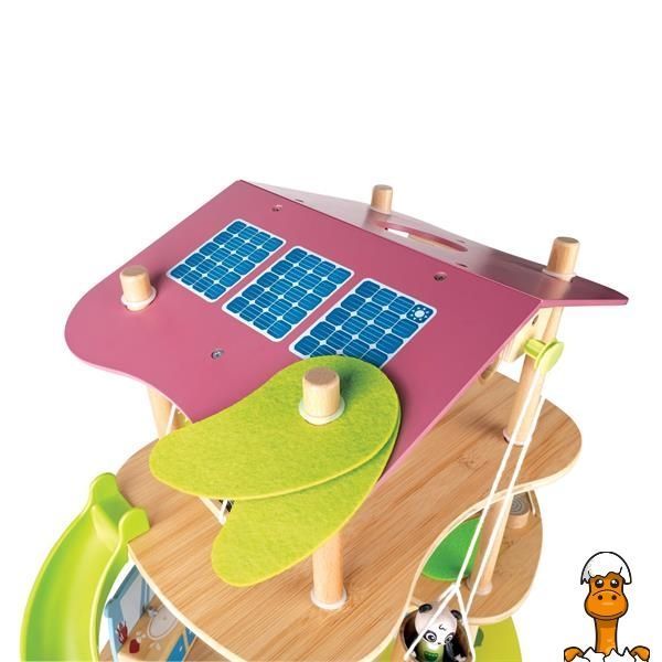 Мамалюк - Игровой набор Hape Бамбуковый домик панд (E3413) Hape A4-E3413