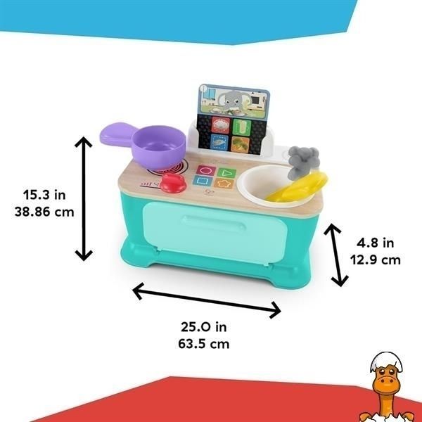 Мамалюк - Музична іграшка Baby Einstein Плита (800912) Baby Einstein A4-800912