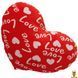 Мягконабивная игрушка сердце LOVE 40 см Сувенір-декор
