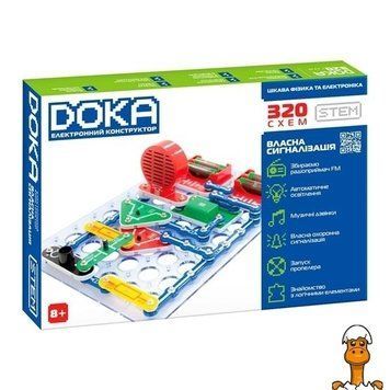Мамалюк - Электронный конструктор Doka 320 Схем (D70707) DOKA A4-D70707