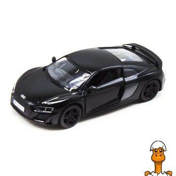Мамалюк - Металева інерційна машинка Audi R8 Coupe 2020 1:36 чорна Kinsmart Kinsmart RT2-KT5422W-BLACK