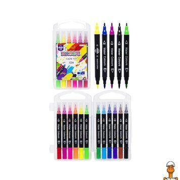 Мамалюк - Фломастери дитячі двосторонні 12 кольорів COLOR-IT COLOR-IT RT2-195-12