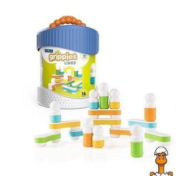 Мамалюк - Магнитный конструктор Guidecraft Grippies Links 16 деталей (G8317) Guidecraft A4-G8317