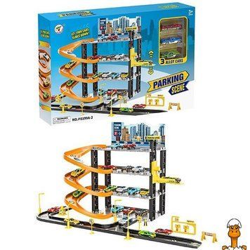 Мамалюк - Детский игровой набор паркинг 4 уровня Bambi Bambi RT2-P8199A-2