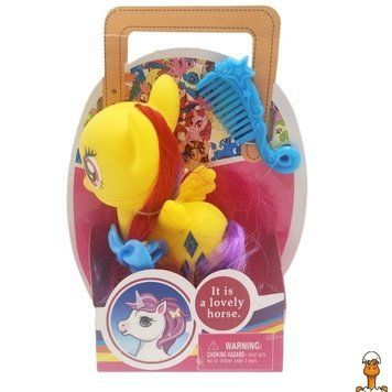 Мамалюк - Фигурка Пони с аксессуарами желтая Bambi Bambi RT2-HR184-YELLOW
