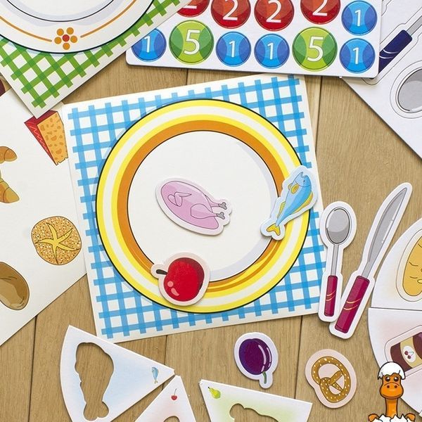 Мамалюк - Пазли навчальні продукти харчування для малюків Ranok Creative Ranok Creative RT2-13152043