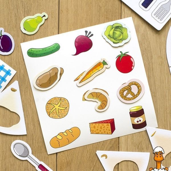 Мамалюк - Пазли навчальні продукти харчування для малюків Ranok Creative Ranok Creative RT2-13152043