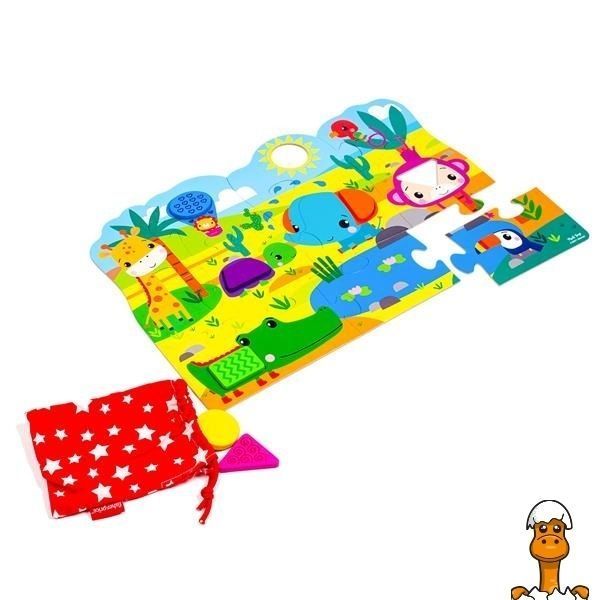 Мамалюк - Пазл Fisher-Price Максі Звірятка з дерев'яними фігурами (VT1100-01) Fisher-Price A4-VT1100-01