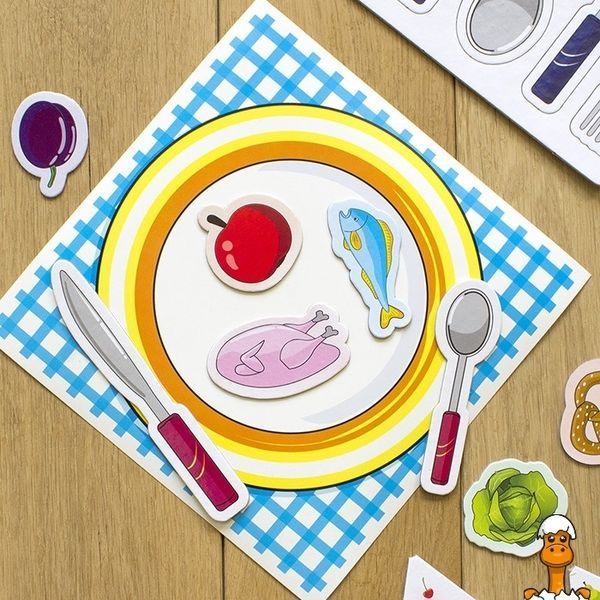 Мамалюк - Пазли навчальні продукти харчування для малюків Ranok Creative Ranok Creative RT2-13152043