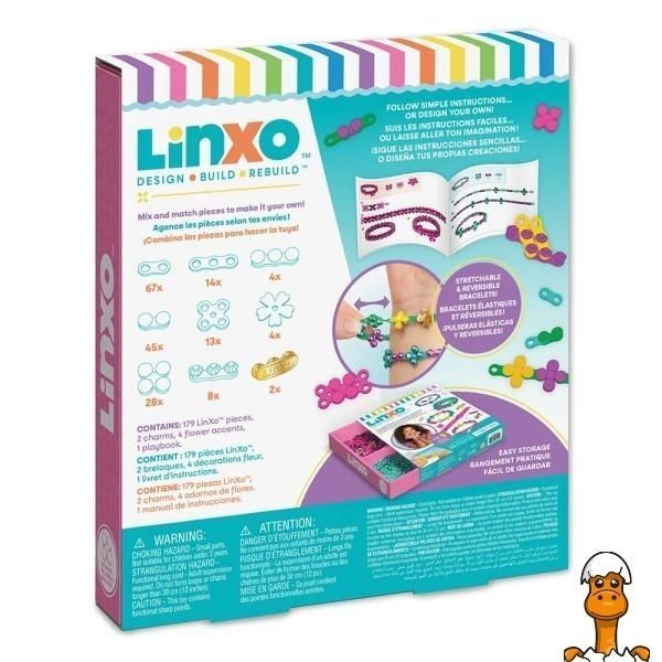 Мамалюк - Набір для створення браслетів Make it Real Linxo Прикраси Вечірка (MR6110-2) Make it Real A4-MR6110-2