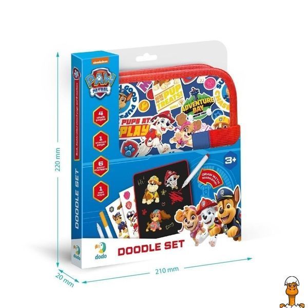 Мамалюк - Детский набор для рисования 6 цветных маркеров Paw Patrol DoDo Toys DoDo Toys RT2-200518
