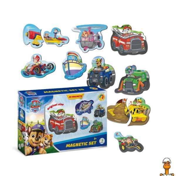 Мамалюк - Набір магнітів дорожні пригоди 20 штук великий DoDo Toys DoDo Toys RT2-200667