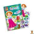 Магнітна гра одягалка Принцеса з лялькою та магнітами Vladi Toys