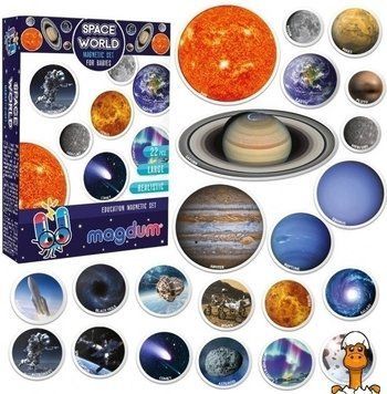 Мамалюк - Набор магнитов Космический мир Magdum Magdum RT2-ML4031-22-EN